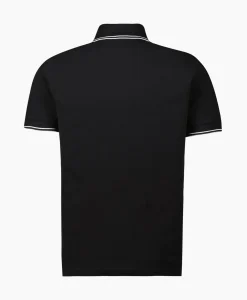 Polo's^Stone Island Polo 2Sc18 Zwart