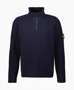 Truien^Stone Island Pullover 529A3 Blauw