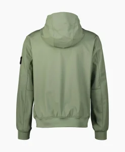 Jassen^Stone Island Softshell Jas 40227 Bruin