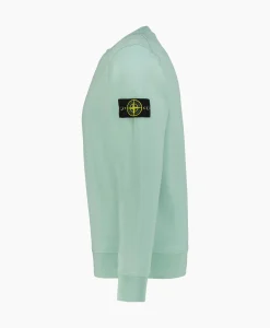Truien^Stone Island Sweater 63051 Licht Groen