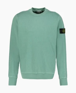 Truien^Stone Island Sweater 66060 Licht Groen