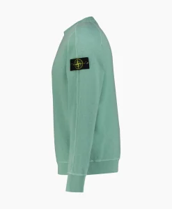 Truien^Stone Island Sweater 66060 Licht Groen