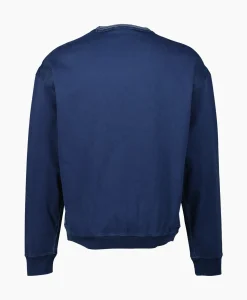 Truien^Stone Island Sweater 614X2 Donker Blauw