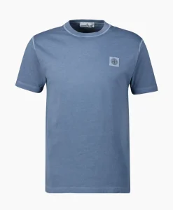 T-Shirts^Stone Island T-Shirt 23757 Donker Blauw