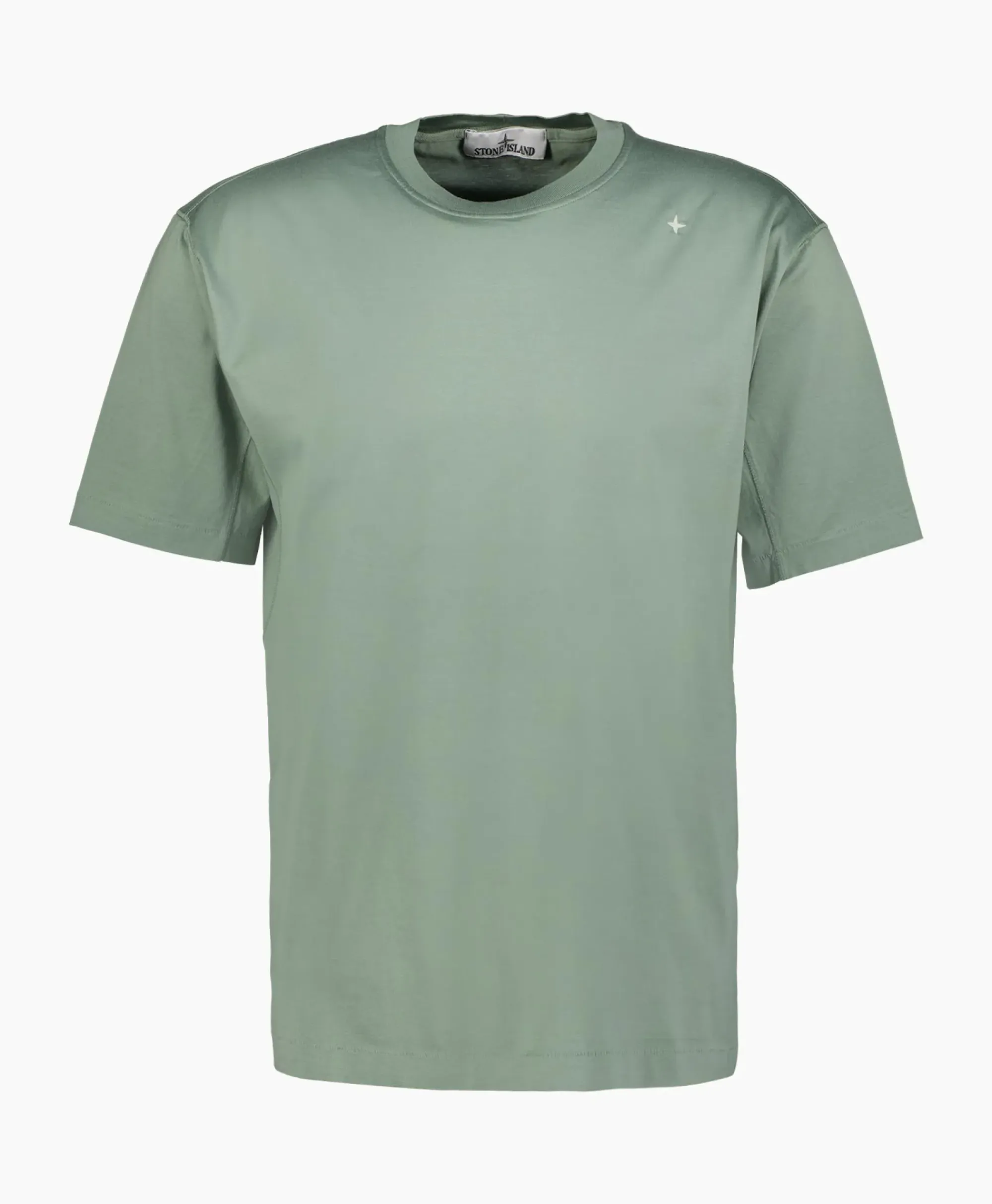 T-Shirts^Stone Island T-Shirt 203G3 Licht Groen