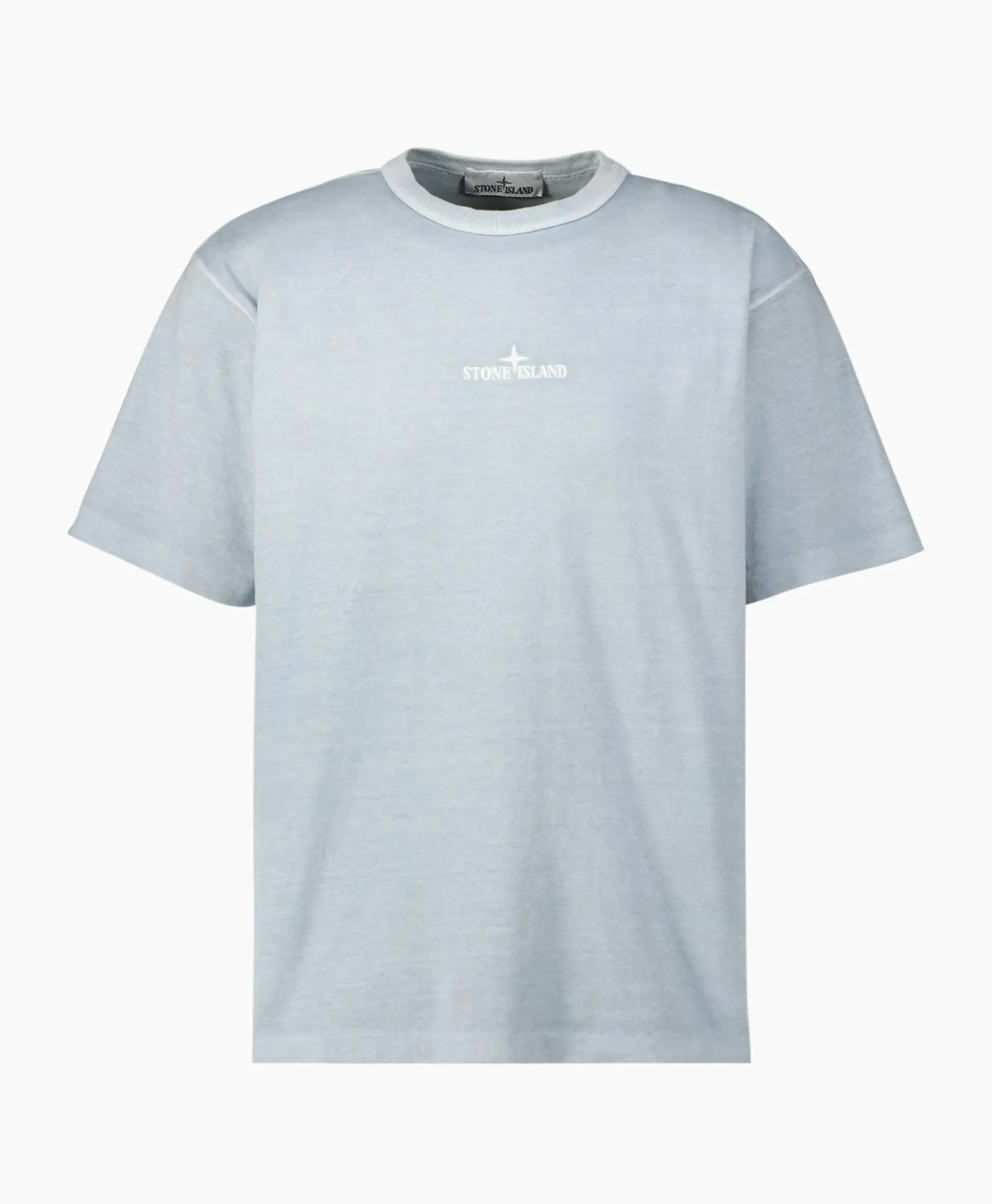 T-Shirts^Stone Island T-Shirt 20457 Licht Blauw