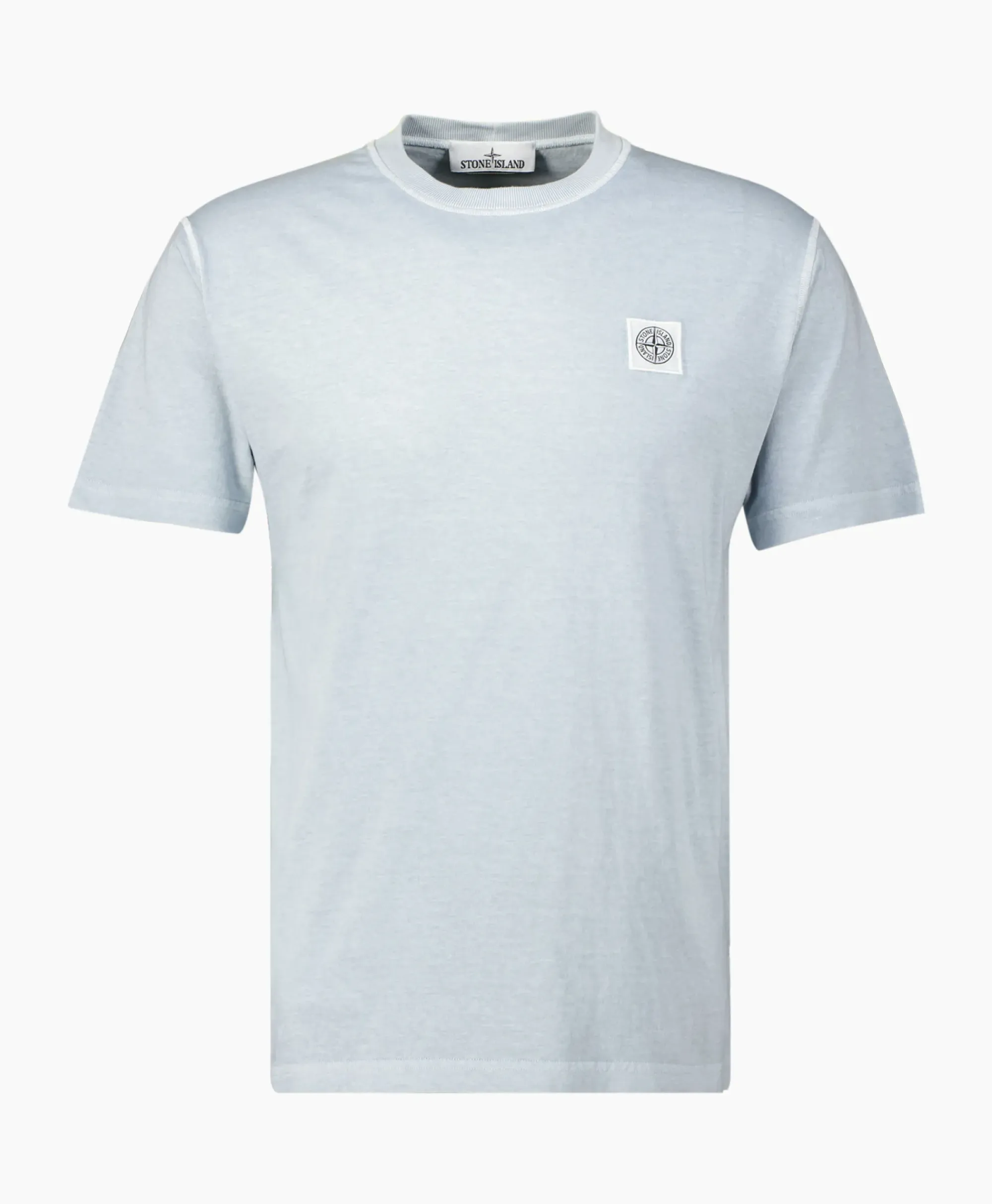 T-Shirts^Stone Island T-Shirt 23757 Licht Blauw