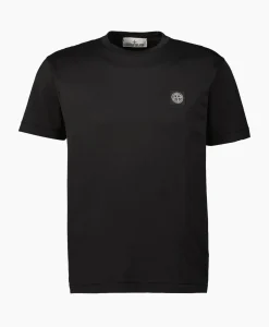 T-Shirts^Stone Island T-Shirt 24113 Zwart