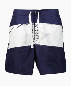 Zwembroeken^Stone Island Zwembroek B02X6 Donker Blauw