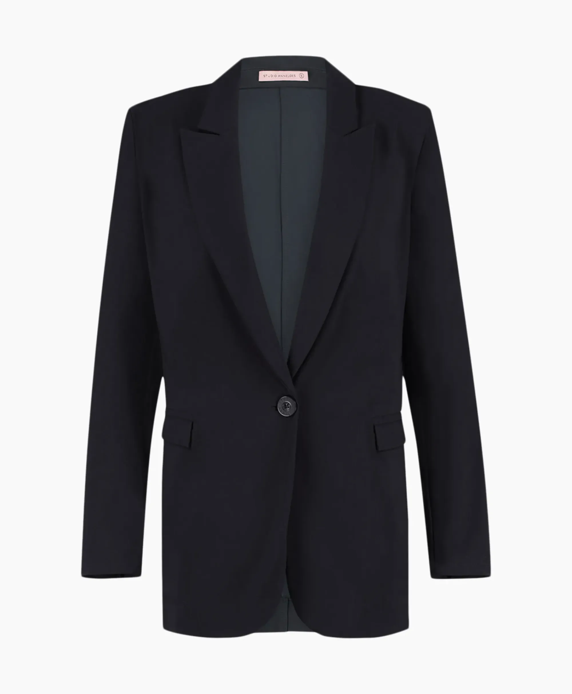 Blazers^Studio Anneloes Blazer Fran Donker Blauw