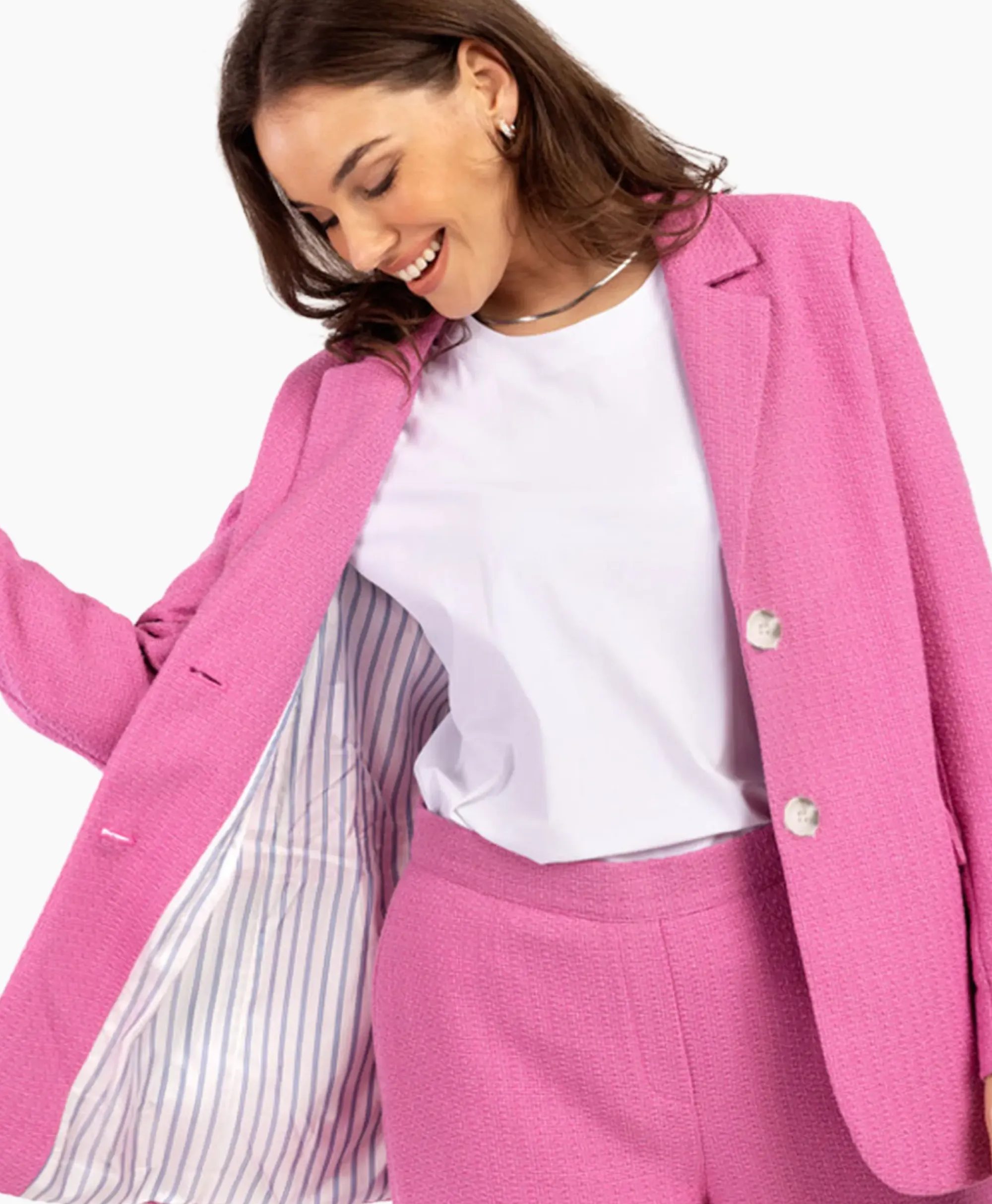 Blazers^Studio Anneloes Blazer Sofie Tweed Lila
