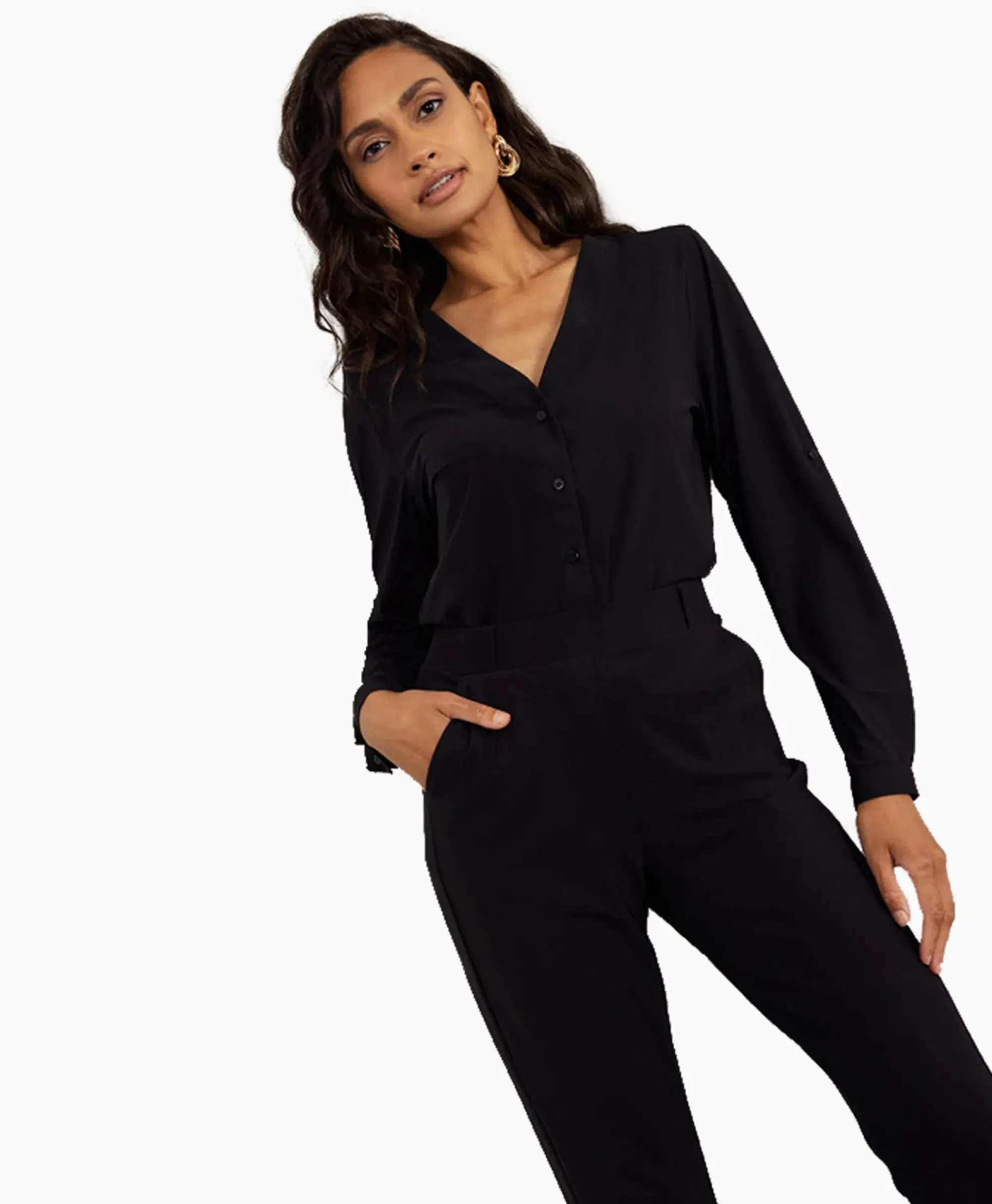 Blouses^Studio Anneloes Blouse Evi Zwart
