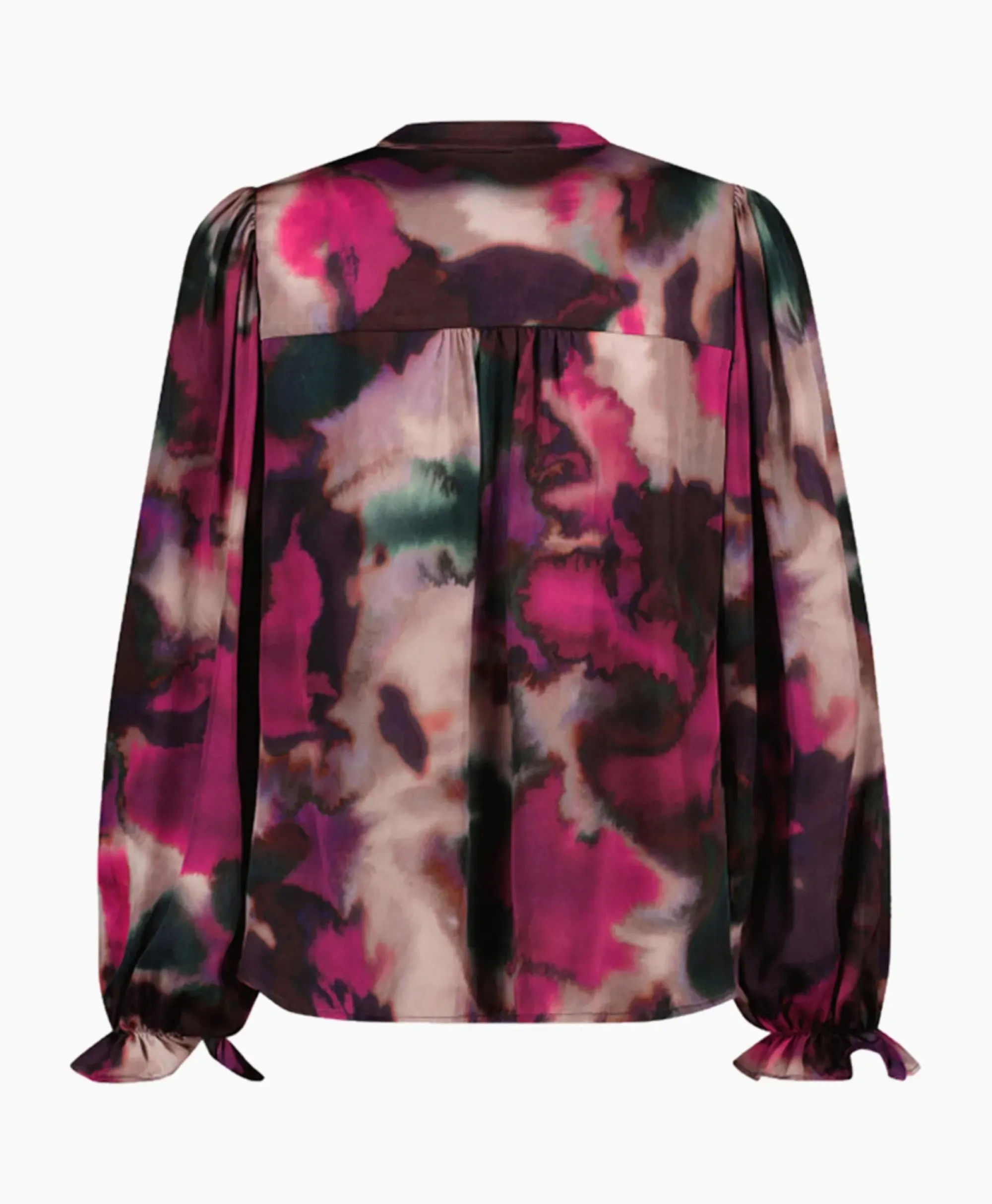 Blouses^Studio Anneloes Blouse Fawn Fading Satin Pink