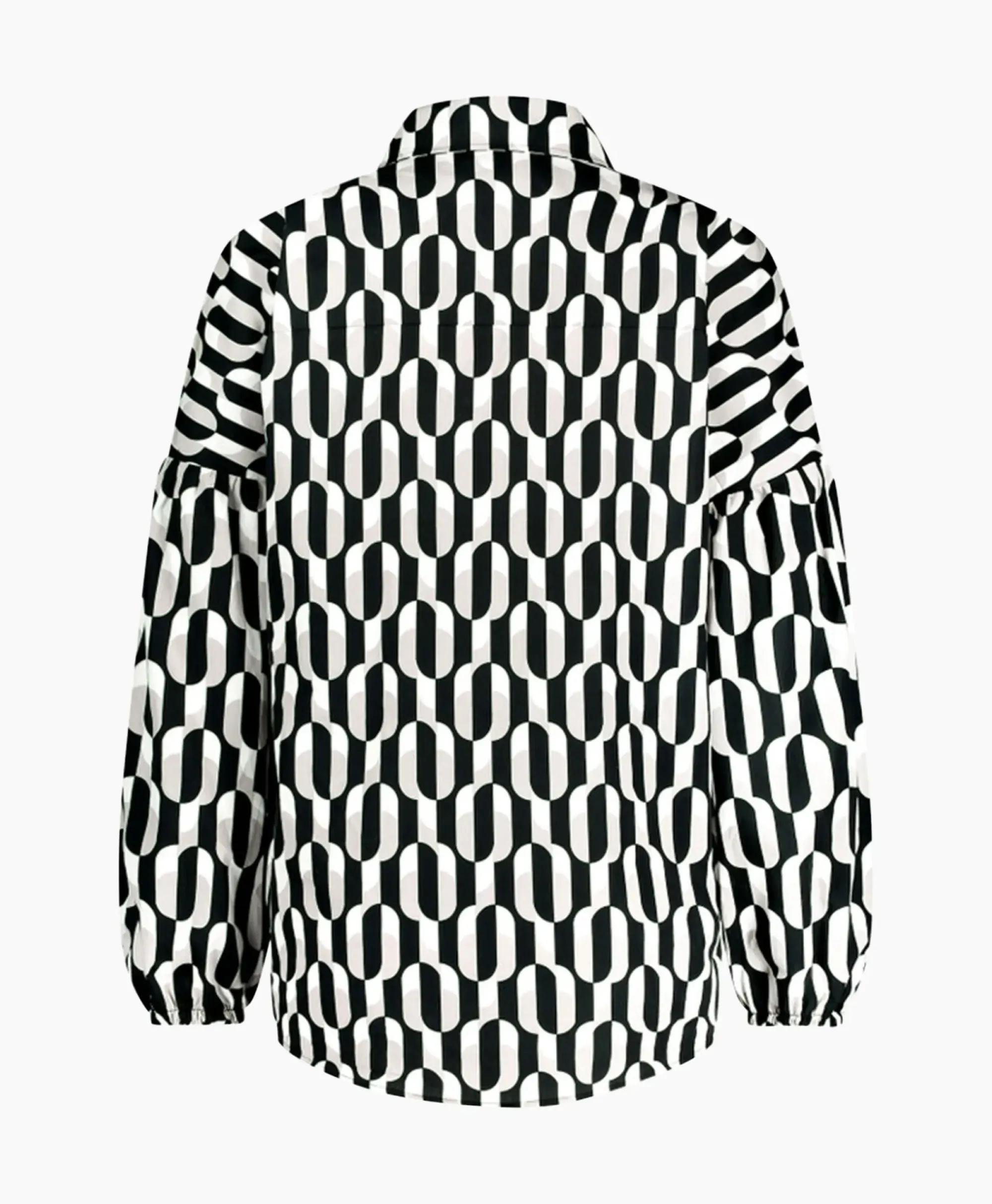 Blouses^Studio Anneloes Blouse Havana Coffee Beans Zwart Dessin