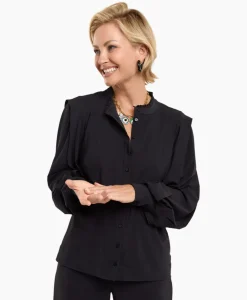 Blouses^Studio Anneloes Blouse Nellie Zwart Dessin