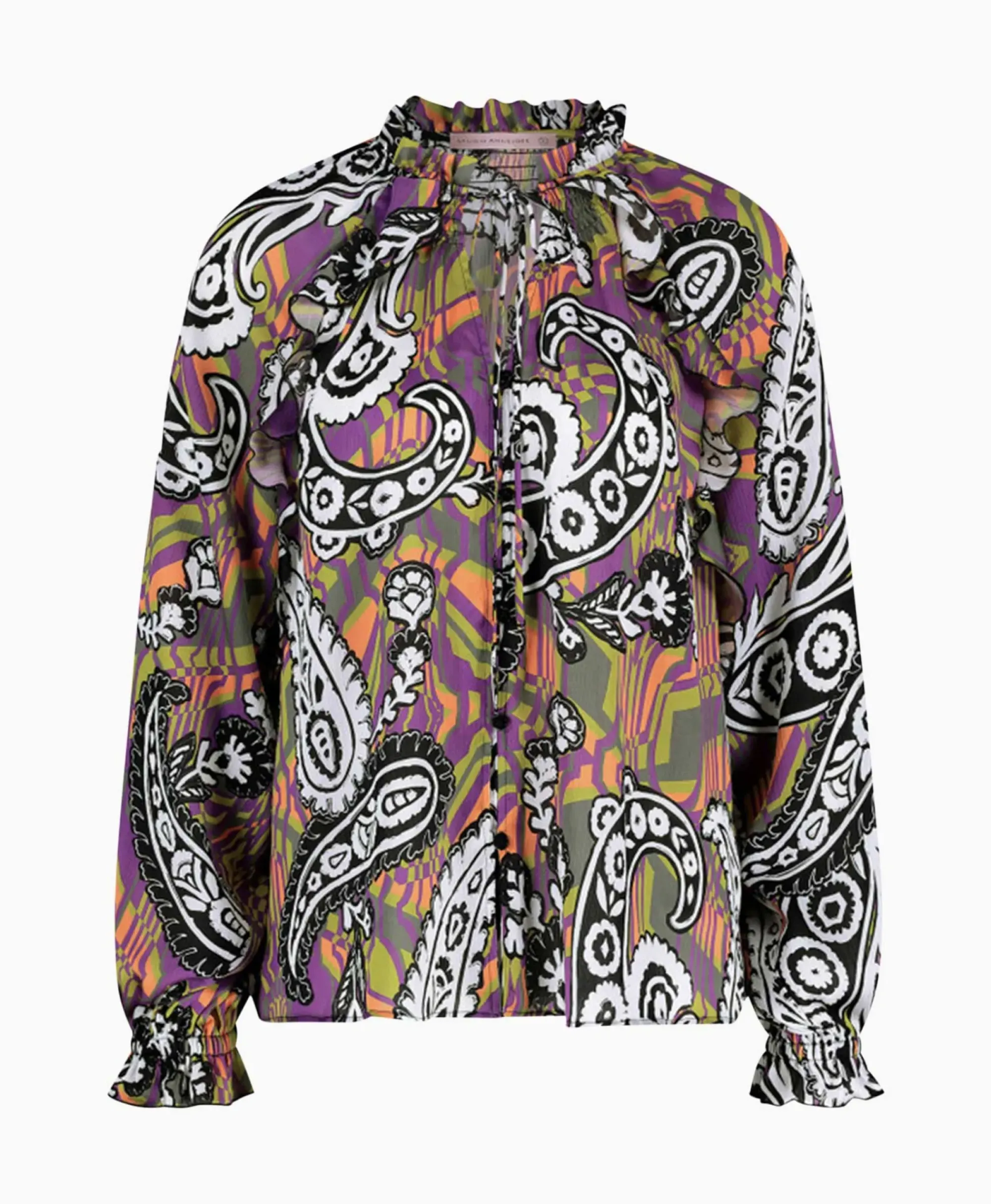 Blouses^Studio Anneloes Blouse Revelin Voile Paisley Combo L