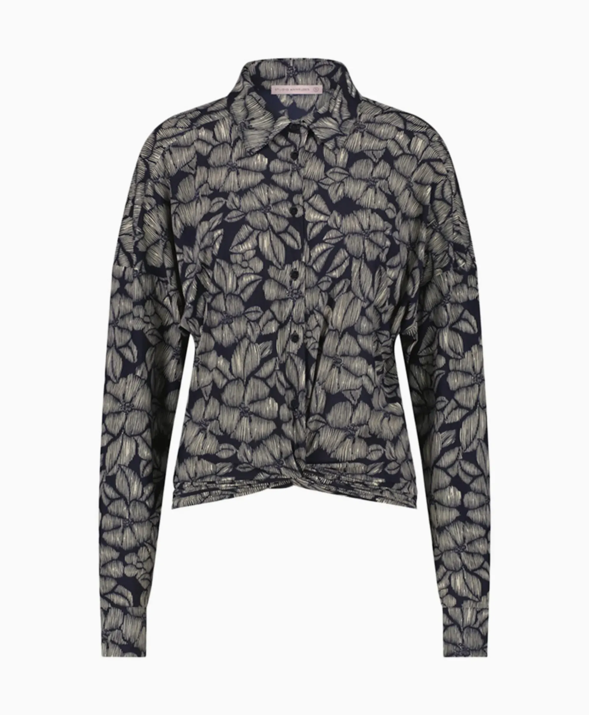 Blouses^Studio Anneloes Blouse Sanne Flower Zand
