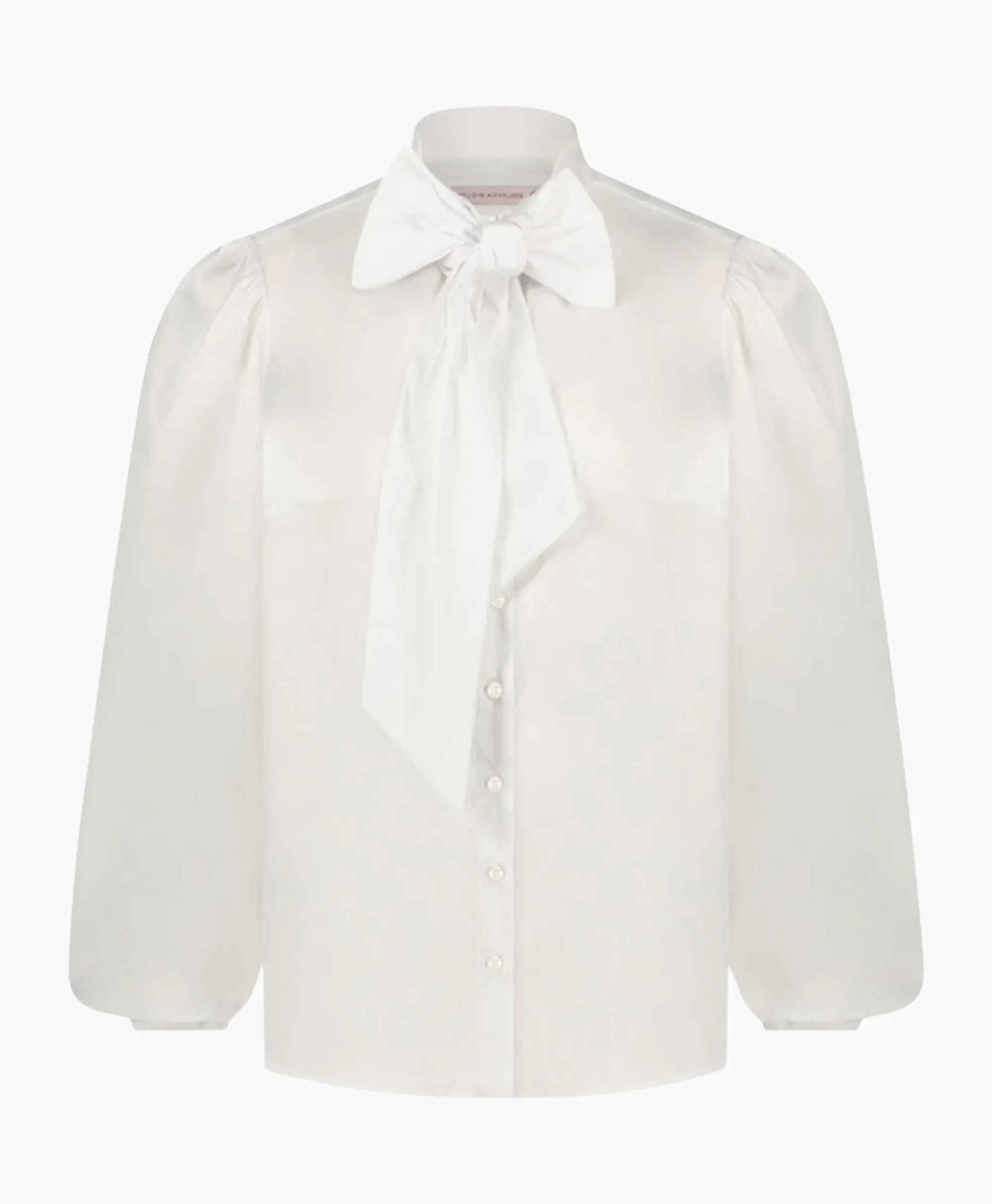 Blouses^Studio Anneloes Blouse Shirley Poplin Wit