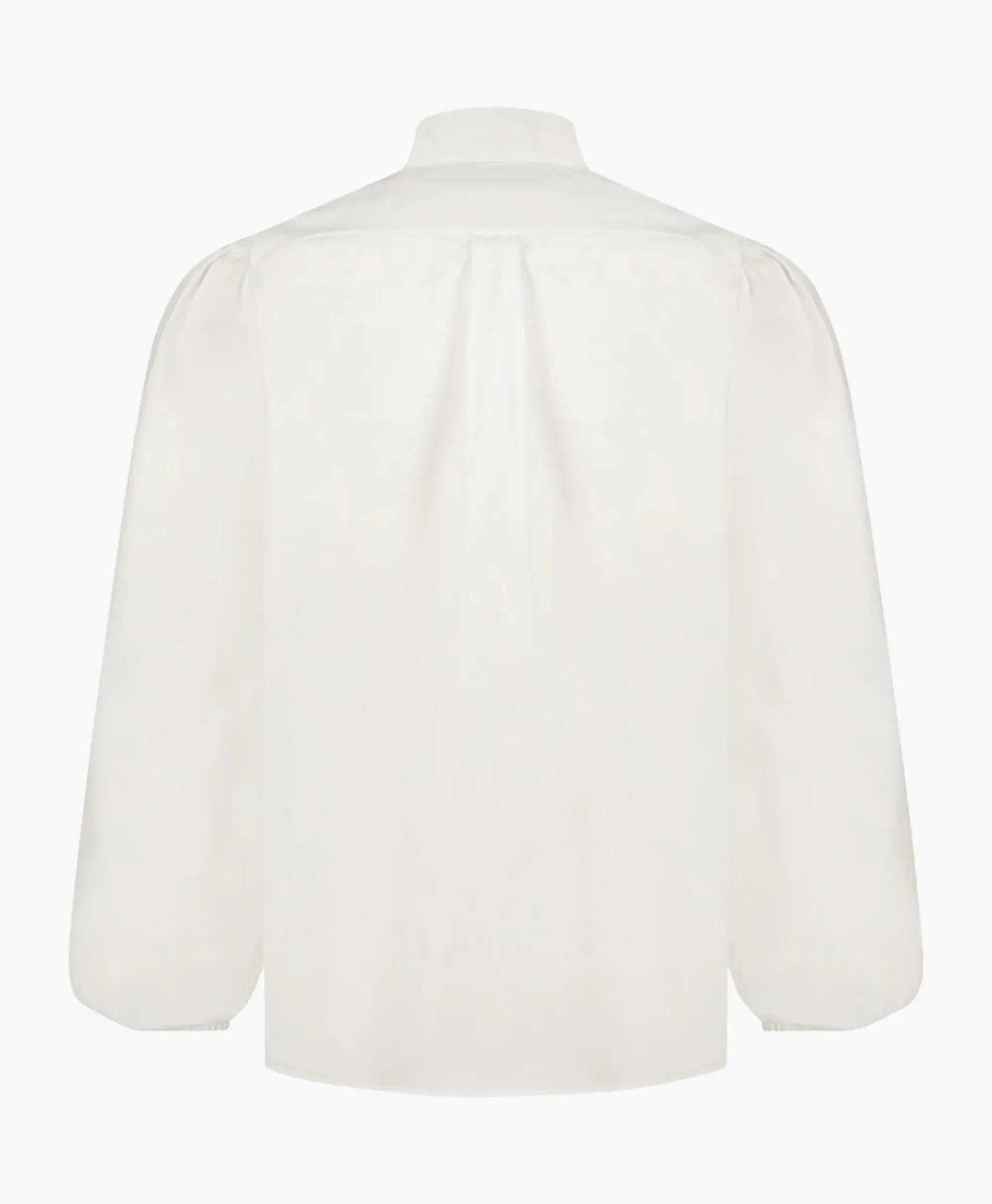 Blouses^Studio Anneloes Blouse Shirley Poplin Wit