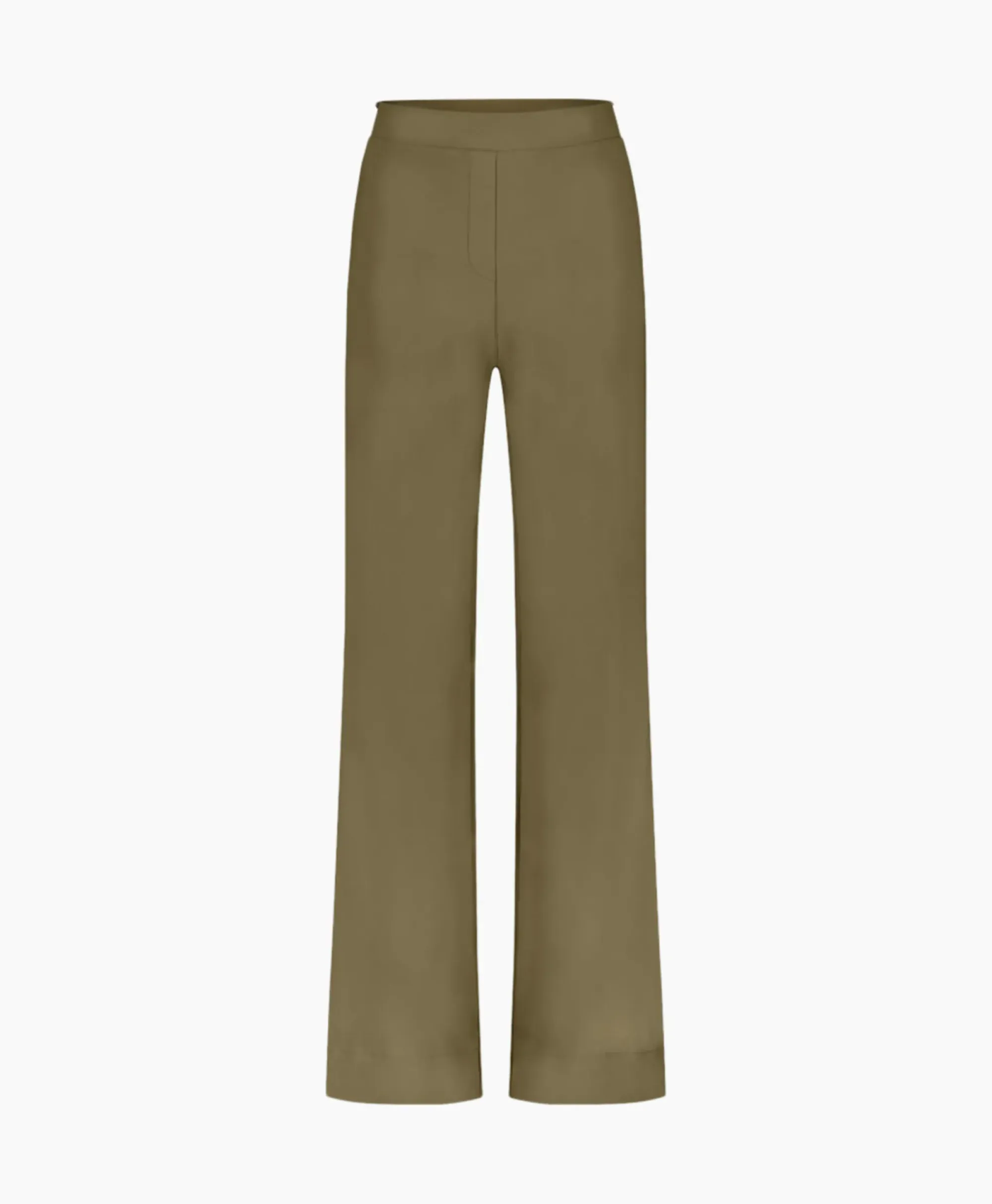 Broeken^Studio Anneloes Broek Alex Bonded Trousers Bruin Dessin