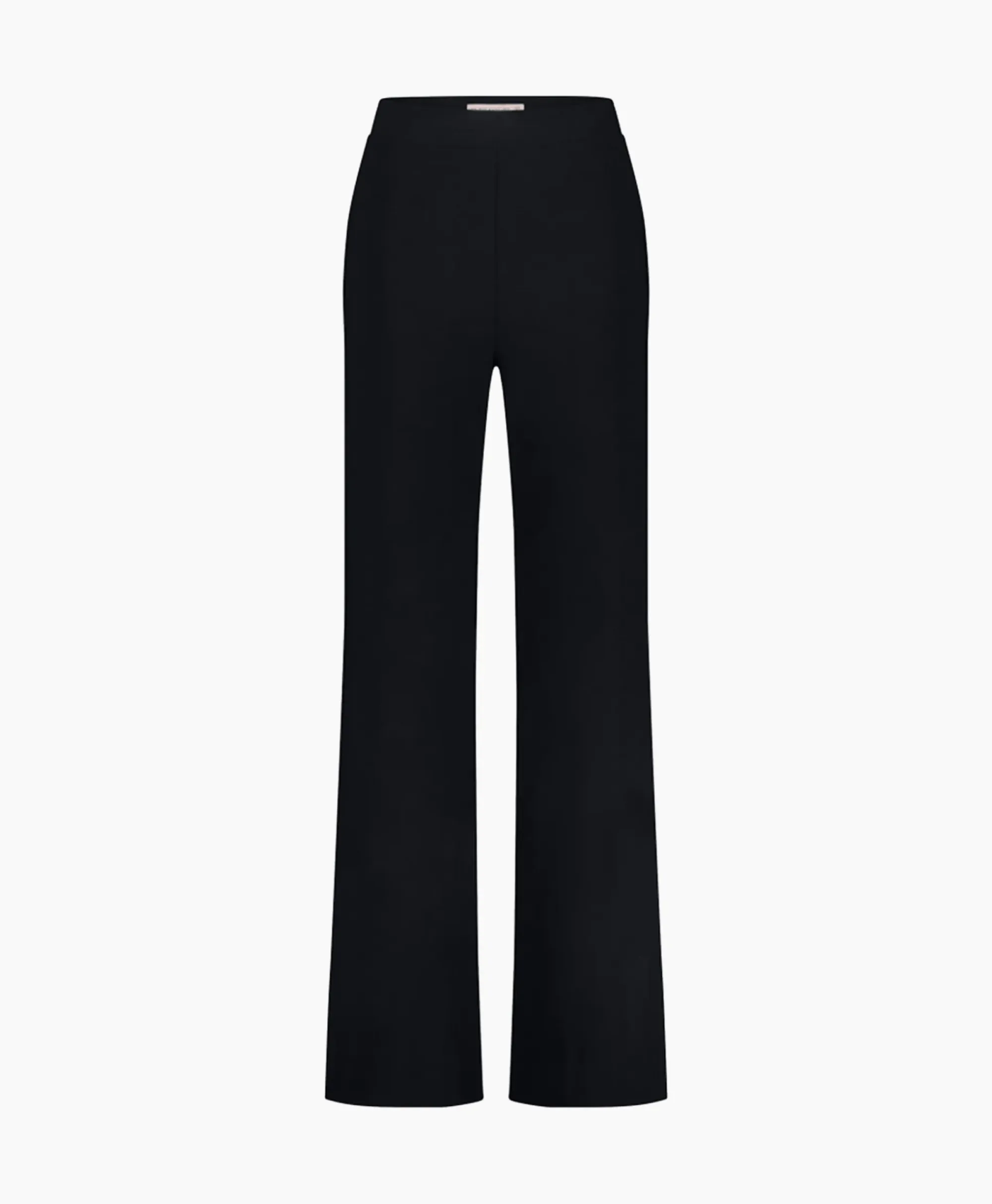 Broeken^Studio Anneloes Broek Alex Bonded Mesh Trousers Zwart Dessin