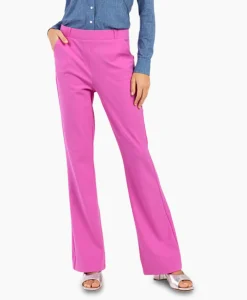 Broeken^Studio Anneloes Broek Flair Bonded Trousers Lila