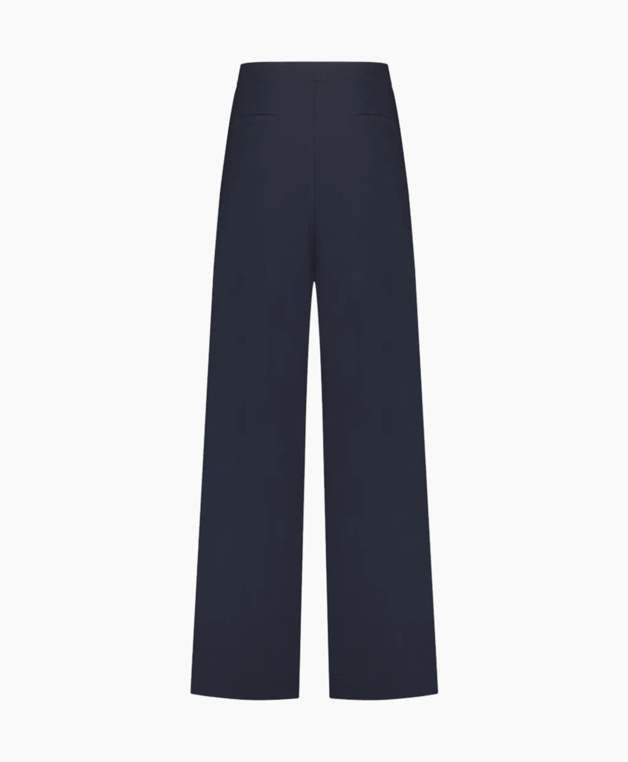 Broeken^Studio Anneloes Broek Holly Bonded Trousers Donker Blauw