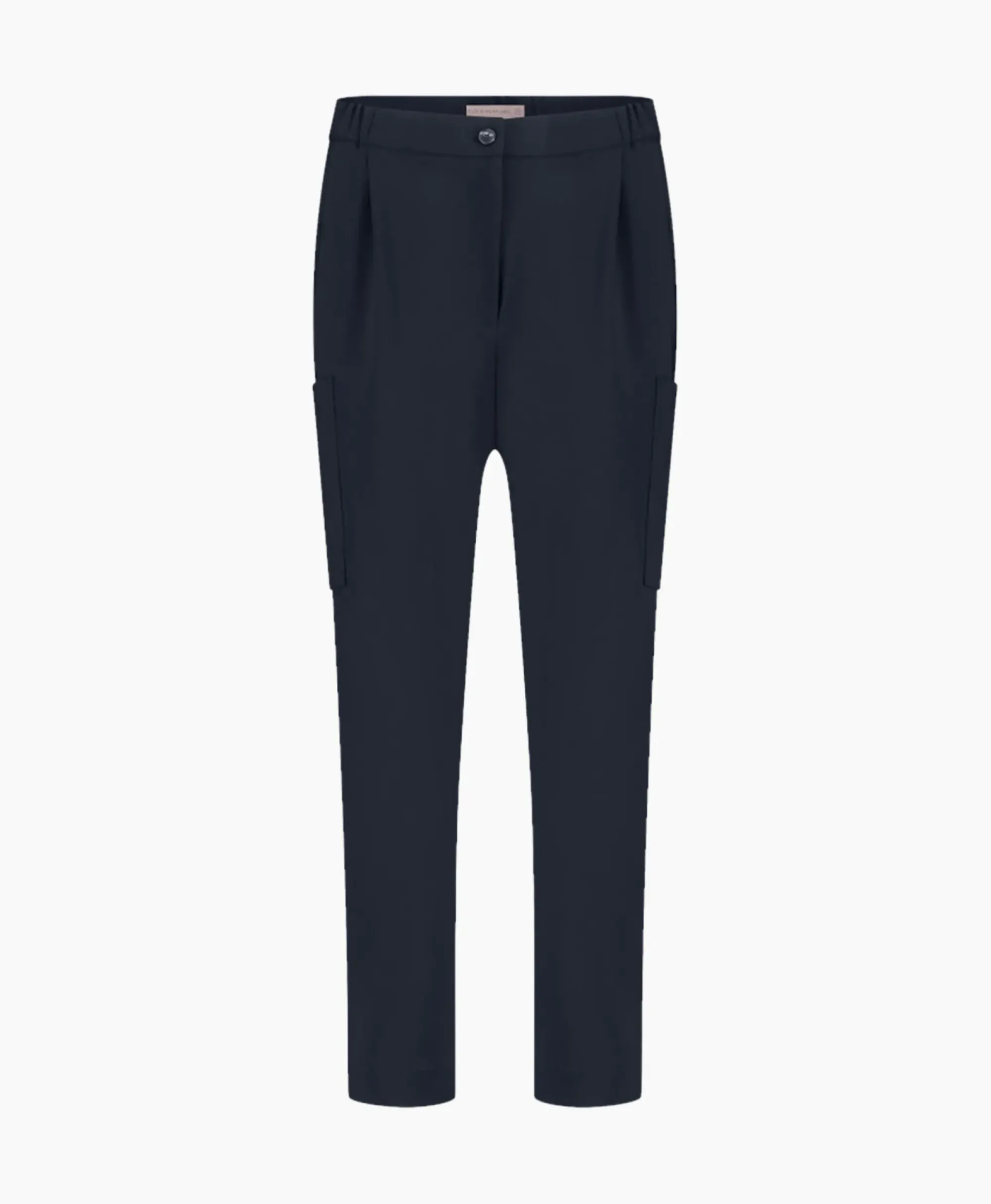 Broeken^Studio Anneloes Broek Janneke Cargo Trousers Donker Blauw