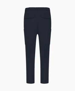 Broeken^Studio Anneloes Broek Janneke Cargo Trousers Donker Blauw