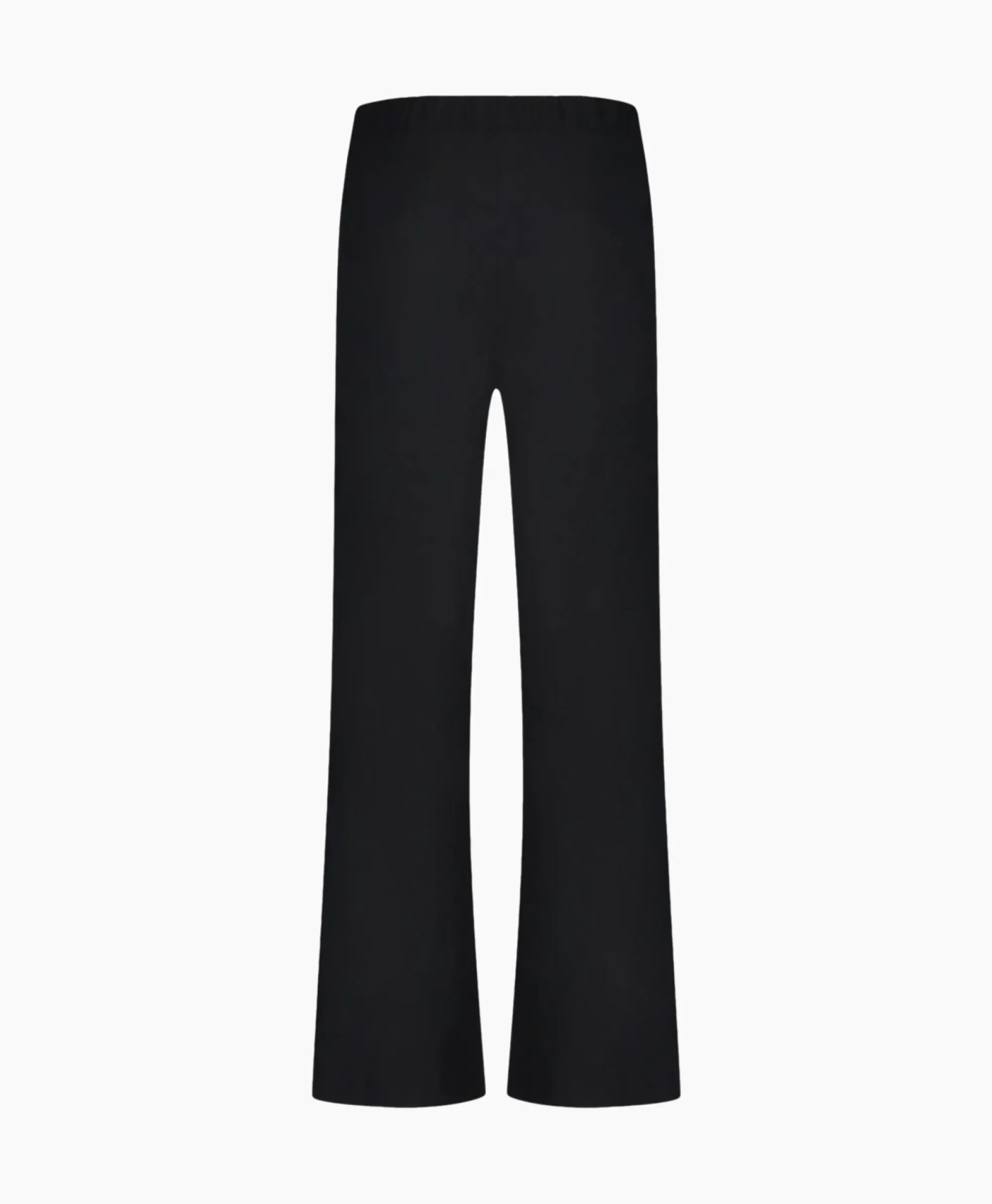 Broeken^Studio Anneloes Broek Jessy Bonded Button Trousers Zwart Dessin