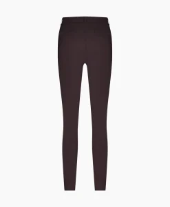Broeken^Studio Anneloes Broek Katlyn Bonded Trousers Bruin