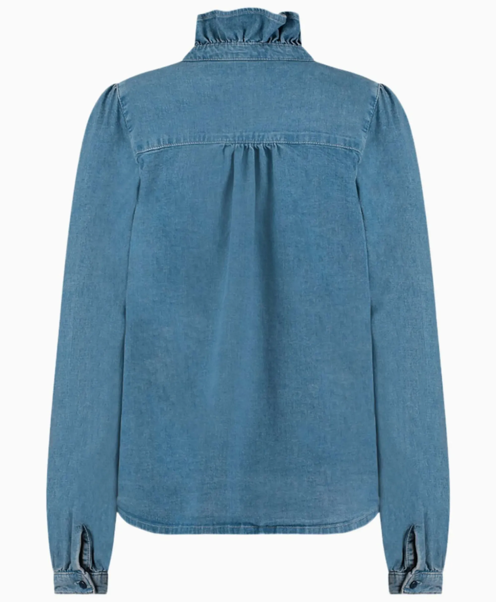 Blouses^Studio Anneloes Broek Lola Embroidery Denim Blouse Jeans