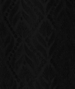 Broeken^Studio Anneloes Broek Mira Ornament Jacquard Trousers Zwart