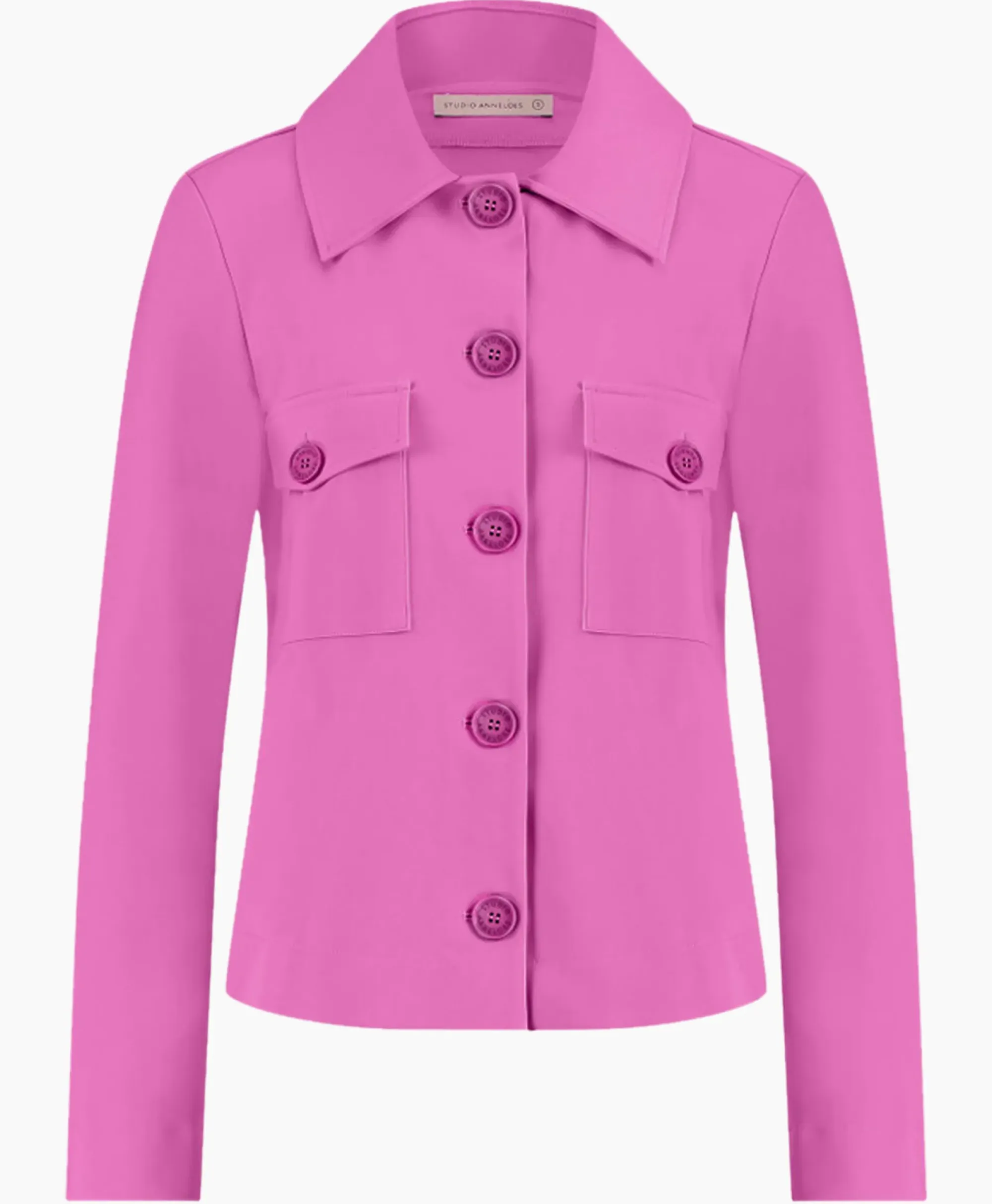 Jassen^Studio Anneloes Jack Claire Bonded Jacket Lila