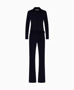 Jumpsuits^Studio Anneloes Jumpsuit Angel Ls Donker Blauw