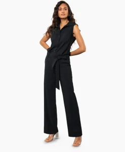 Jumpsuits^Studio Anneloes Jumpsuit Angel Sls Zwart Dessin
