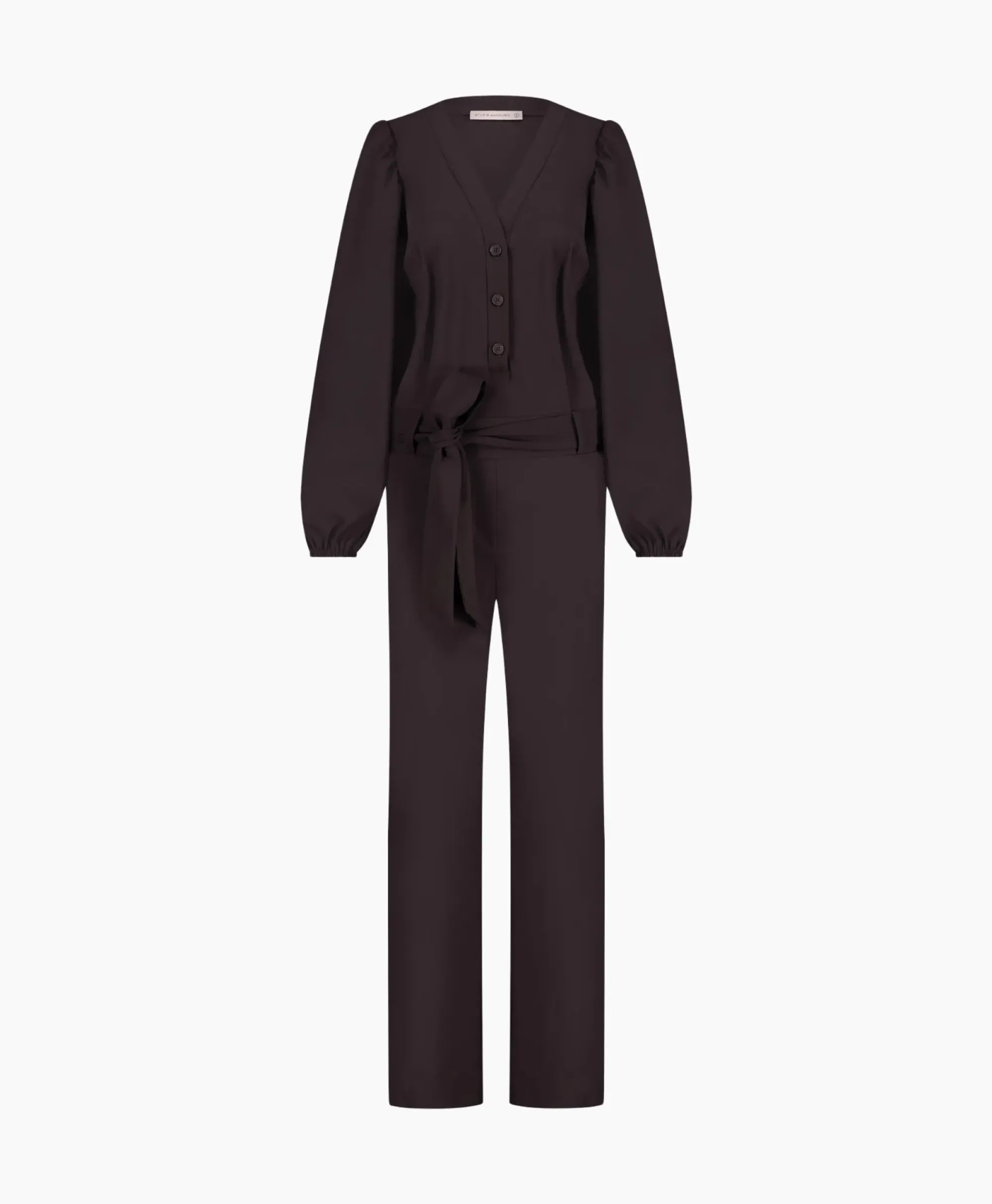 Jumpsuits^Studio Anneloes Jumpsuit Cherie Bruin