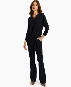 Jumpsuits^Studio Anneloes Jumpsuit Kimmy Flair Donker Blauw