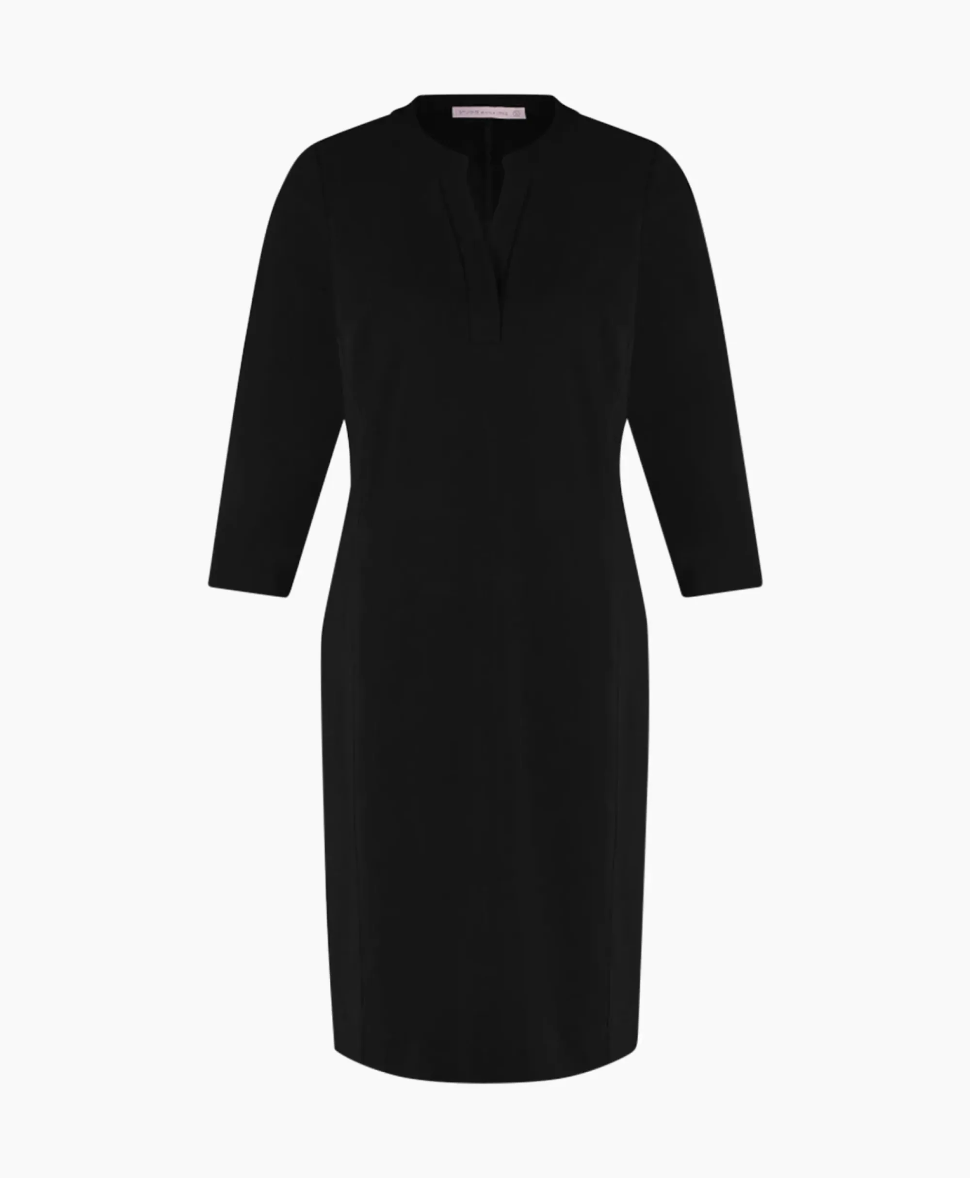 Jurken^Studio Anneloes Jurk Simplicity Dress Zwart