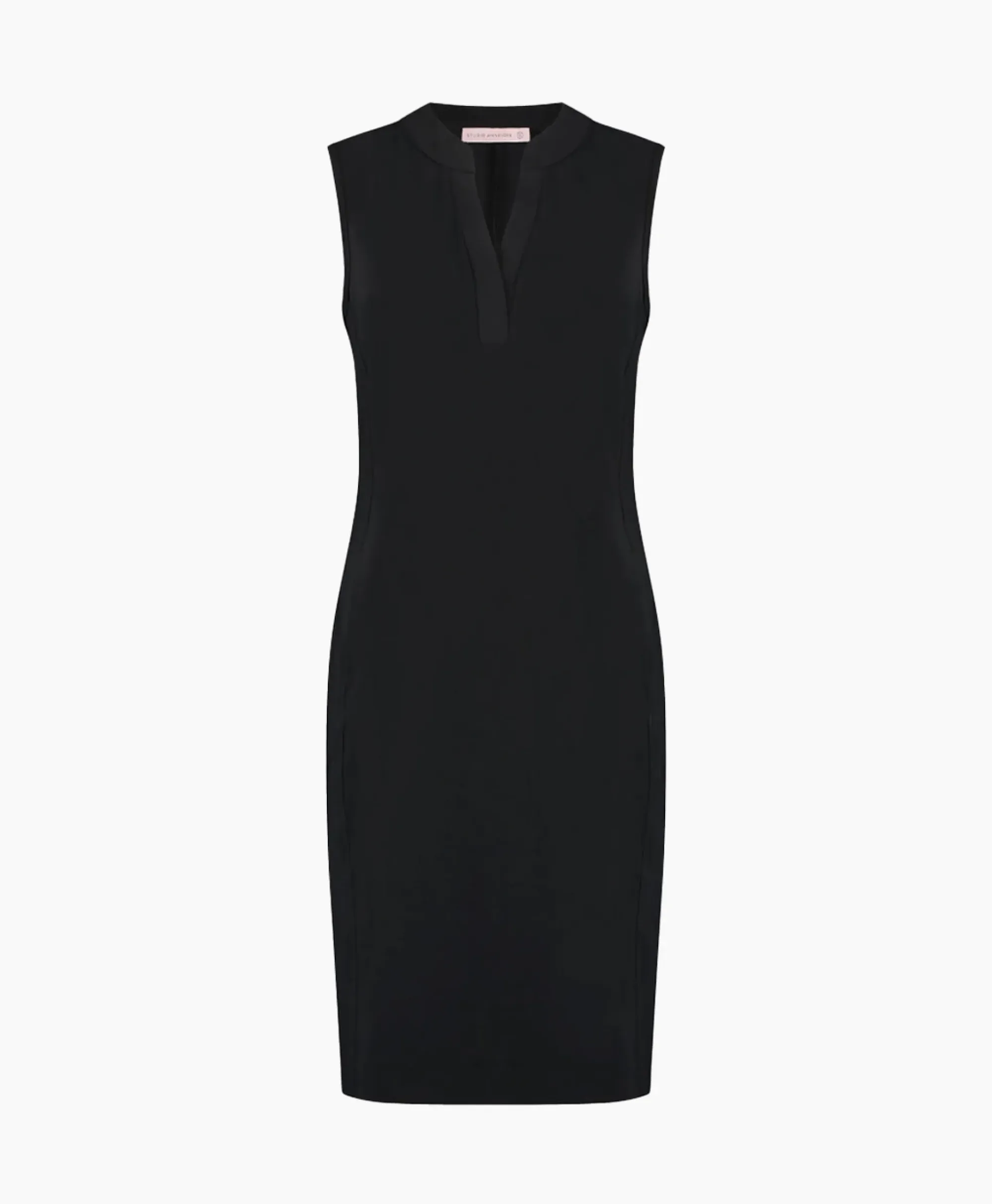 Jurken^Studio Anneloes Jurk Simplicity Sls Dress Zwart