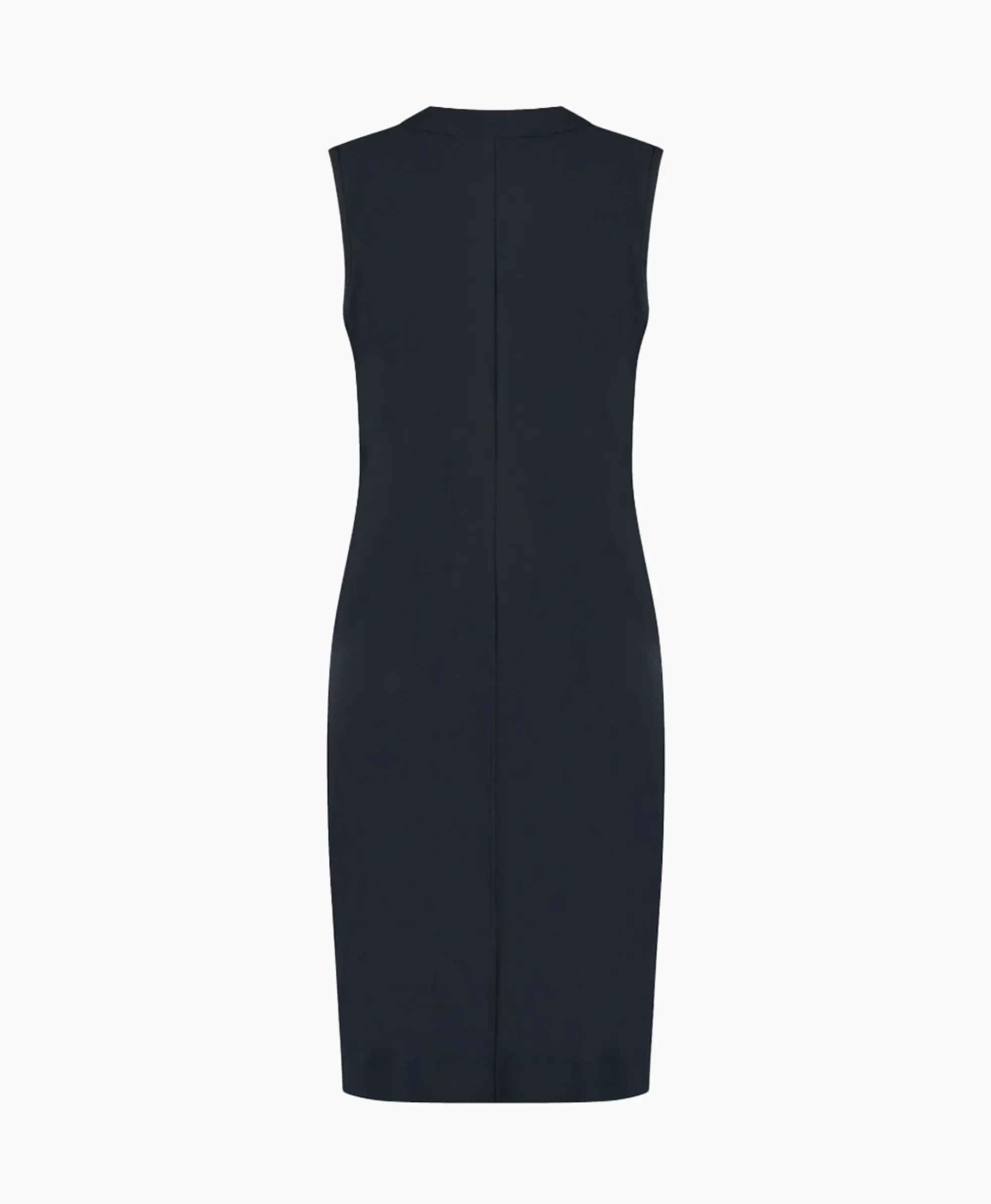 Jurken^Studio Anneloes Jurk Simplicity Sls Dress Donker Blauw