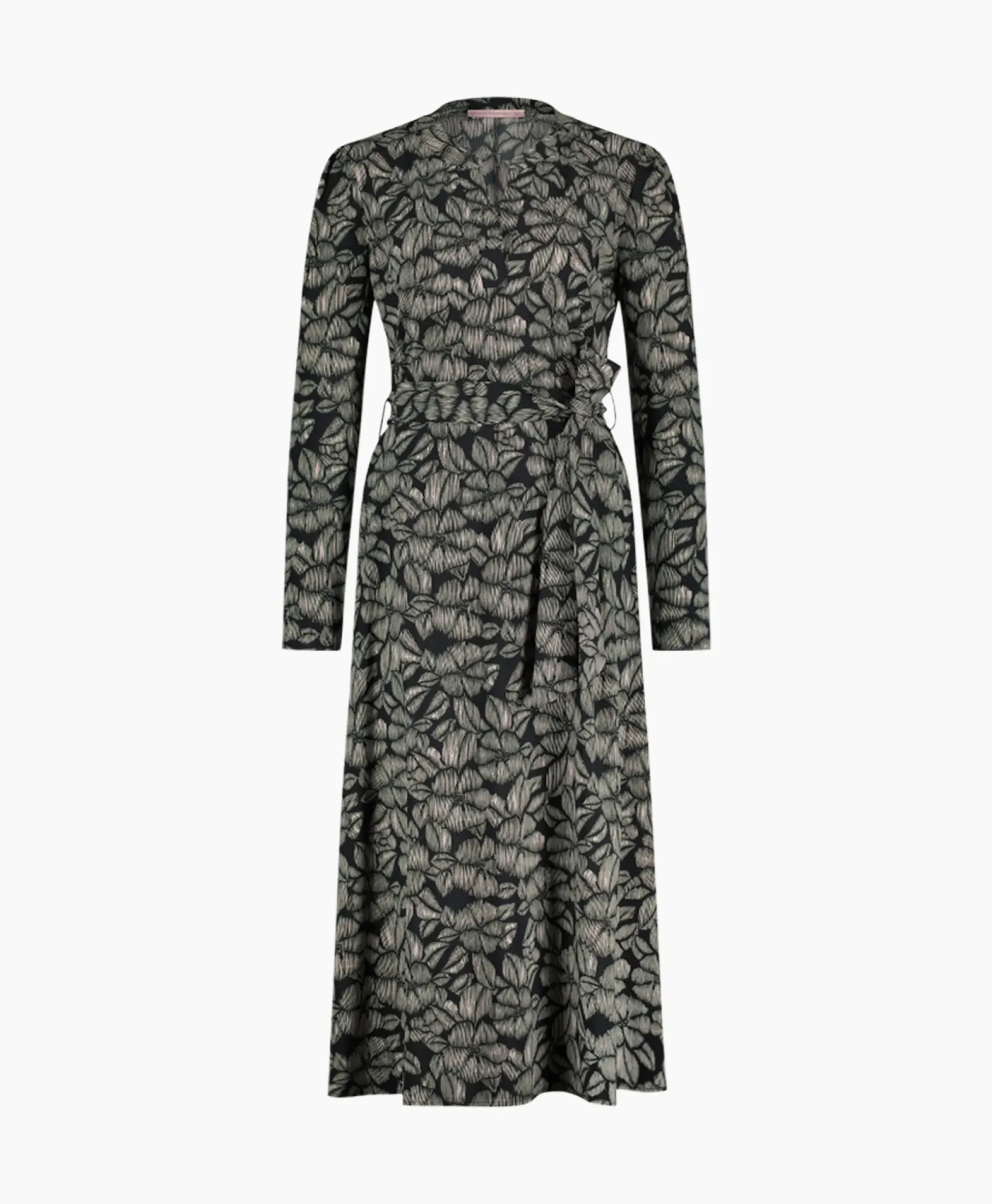 Jurken^Studio Anneloes Jurk Sira Flower Dress Zand