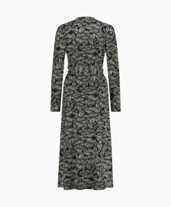 Jurken^Studio Anneloes Jurk Sira Flower Dress Zand