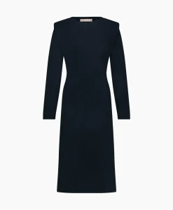 Jurken^Studio Anneloes Jurk Tammy Dress Donker Blauw