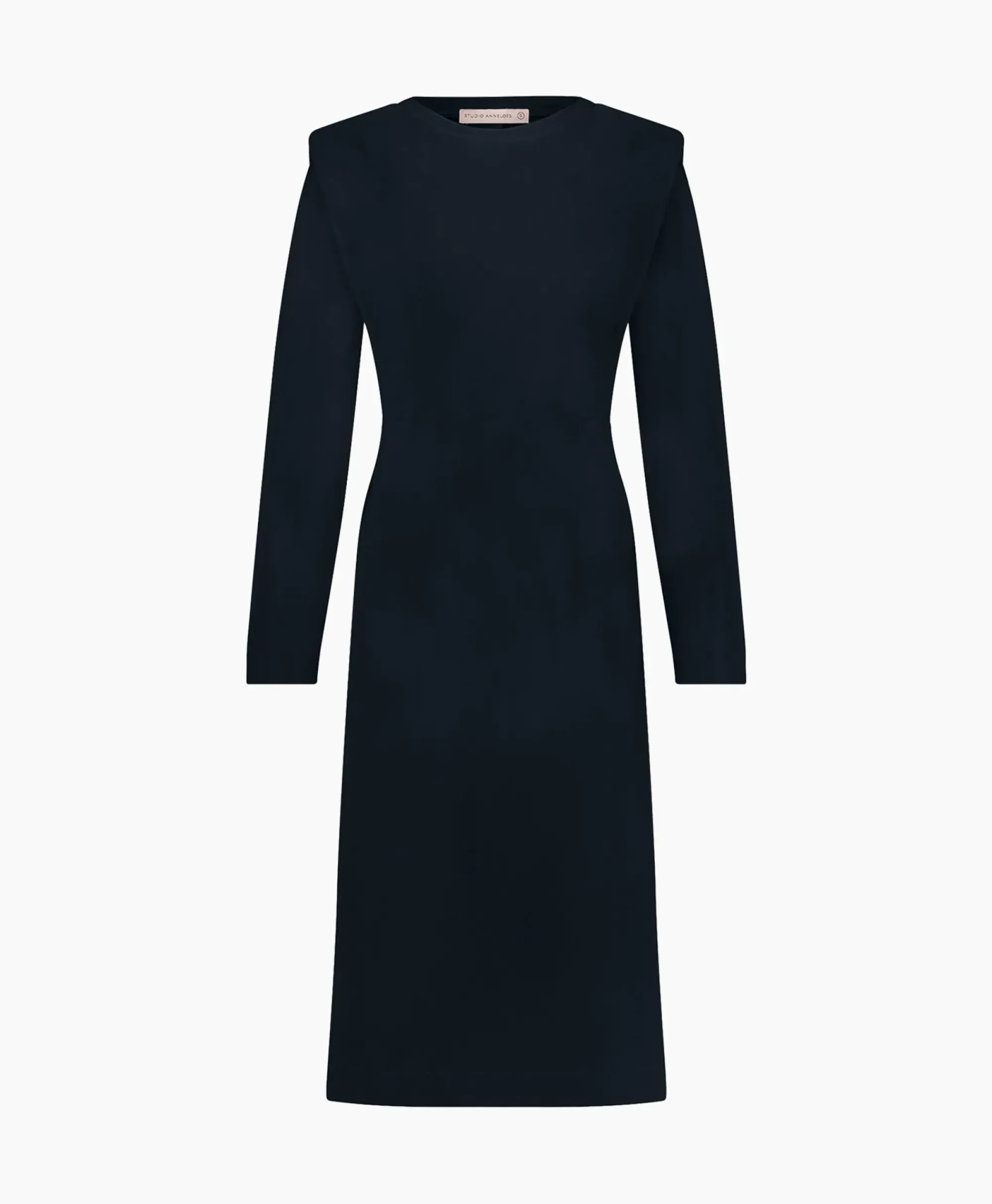 Jurken^Studio Anneloes Jurk Tammy Dress Donker Blauw