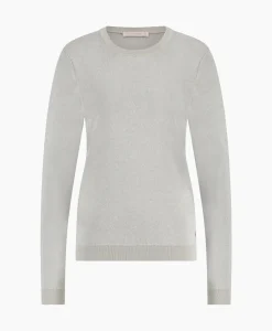 Truien^Studio Anneloes Pullover Luna Lurex Off White