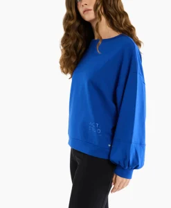 Truien^Studio Anneloes Pullover Sem Sports Sweater Blauw