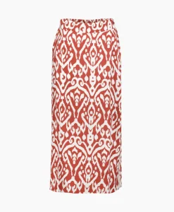 Rokken^Studio Anneloes Rok Yfke Ornament Skirt Bruin Dessin