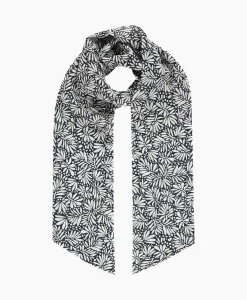 Sjaals^Studio Anneloes Shawl Hairscarf Daisy Crepe Blauw
