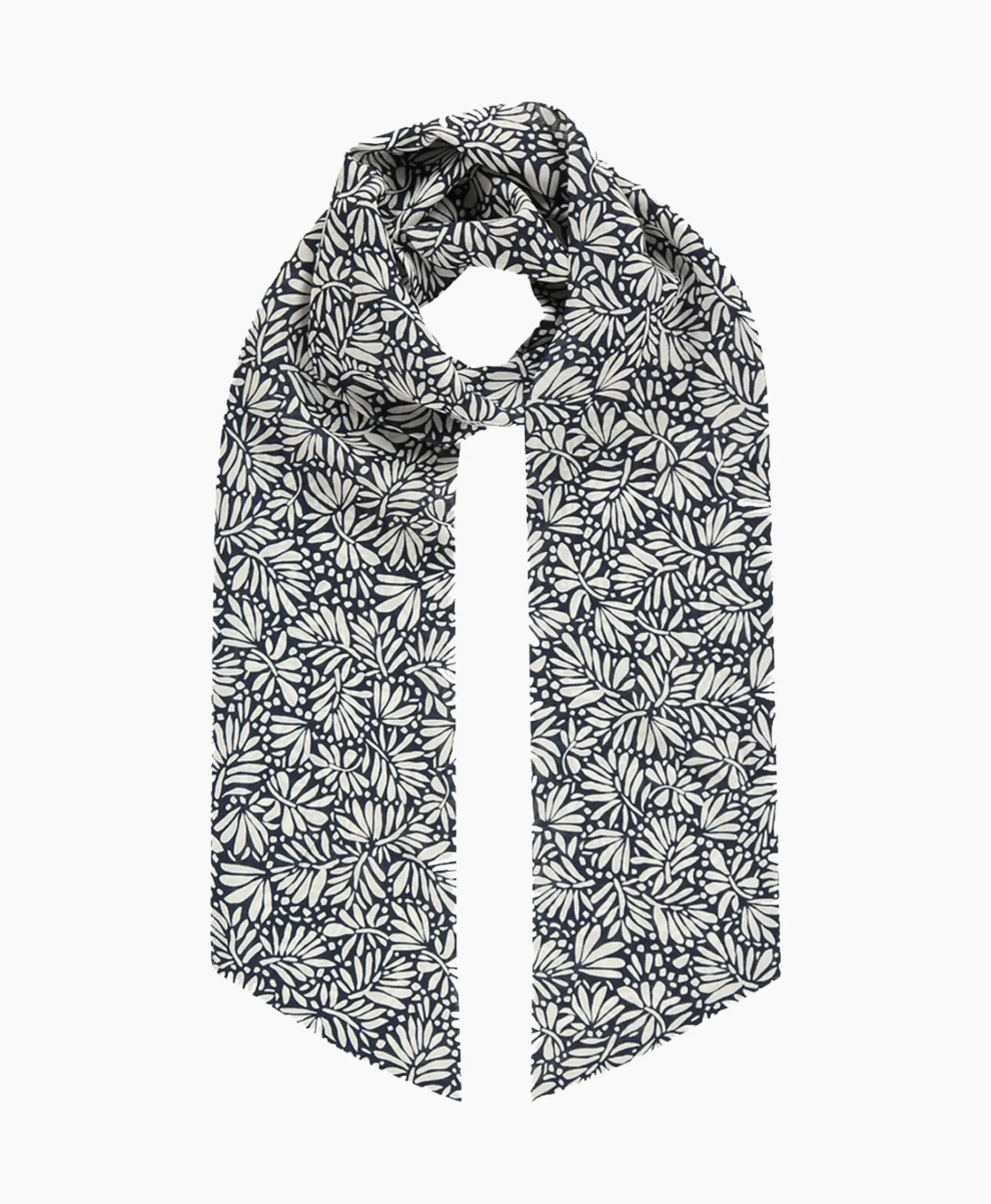 Sjaals^Studio Anneloes Shawl Hairscarf Daisy Crepe Blauw